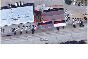 Trenching Near Building 9100