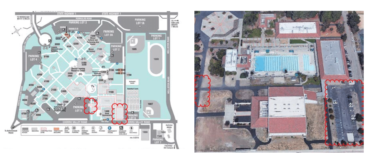 San Luis Obispo Campus Aquatics Center Paving