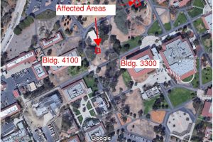 Asphalt Work Near Buildings 4100 and 3300