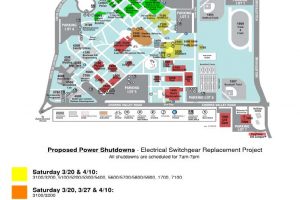 Power Shutdown to Various Locations On SLO Campus