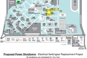 Power Shutdown To Various Locations At SLO Campus