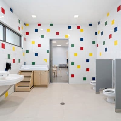 Early Childhood Education Center Kids Bathroom Interior Two
