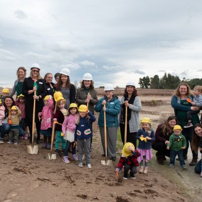 Early Childhood Education Center Groundbreaking With Kids