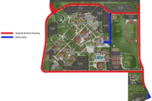 SLO Campus Center Asphalt Repair Project