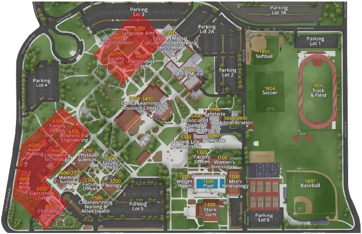 SLO Campus Center – 4000 & 6000 Fire Alarm Testing